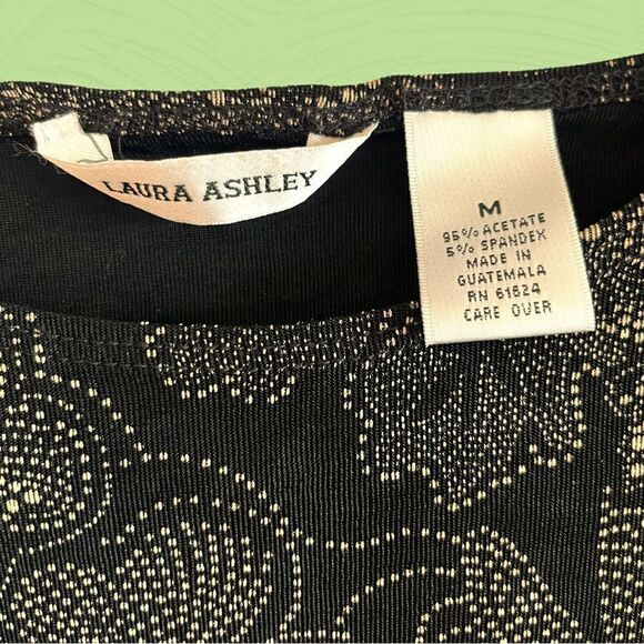 Vintage Laura Ashley slinky tank top floral - Picture 4 of 7